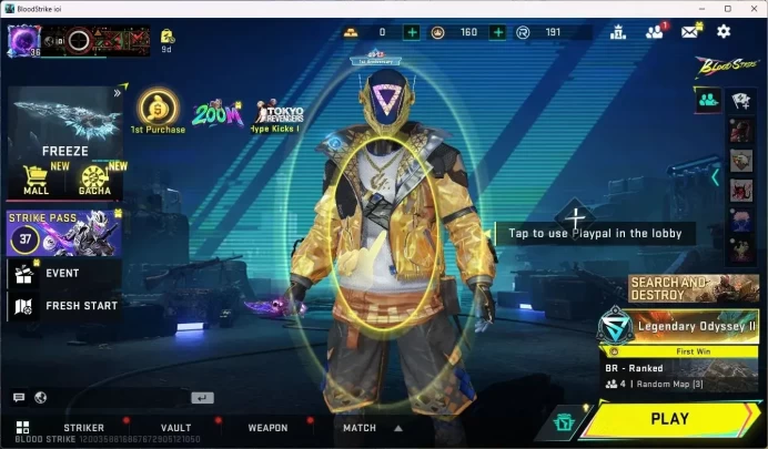 ASIA | EVO FAL-Evolved Draco | 8 Legendary Skins | 2 Ultra Skins | Malee Butterflu Knife-Starfall| CEK SS BS732B