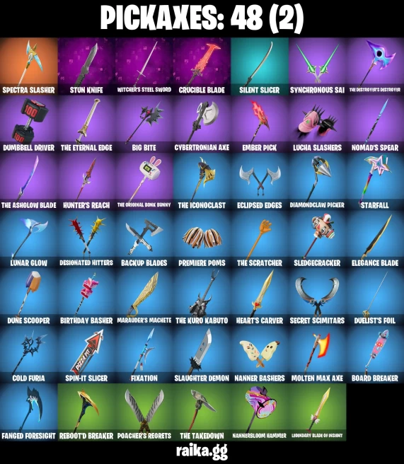 46 skins | Burning Ambition Valeria | Knight's Helm | Ascension Nezumi | On | Collector Kado Thorne | A3126