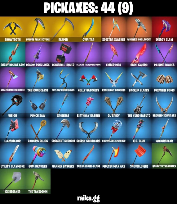 34 skins | Spider-Man | Sultura | Lina Scorch | Subzero Cryptic | Vivi Chroma | Knight's Helm | Harbinger Armor Omegarok | A3141