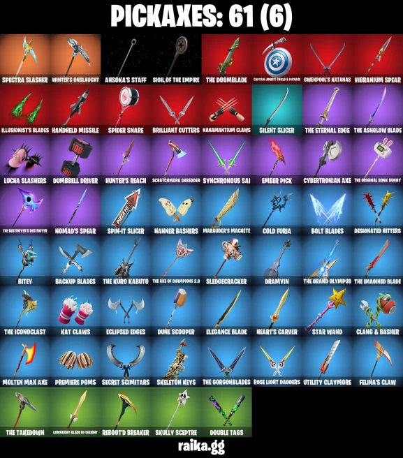38 skins | Collector Kado Thorne | Harbinger Armor Omegarok | Battle-Tested | Knight's Helm | On | Black Queen | A3181