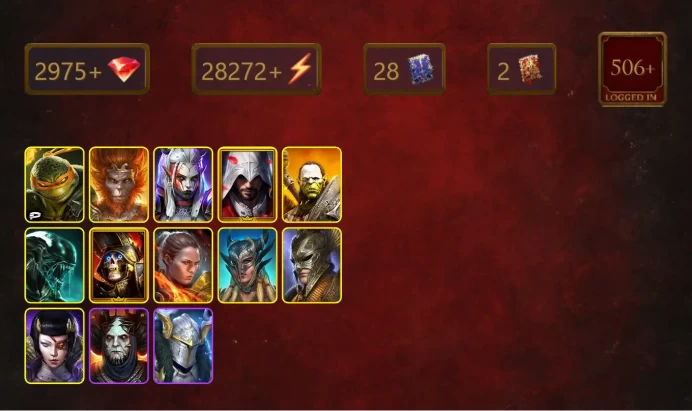 [STARTER]Wallmaster Othorion+Lady Kimi+Michelangelo+Wukong+Visix+Ezio Auditore+Artak+Xenomorph+Deathknight+Ronda+Scyl+24Epics