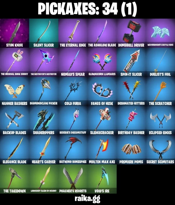 31 skins | Peter Griffin | Collector Kado Thorne | Era | Valeria | Old Snake | Traditional Khaby | Shock Brawler Oscar | A3198