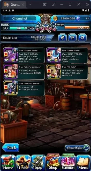 [GLOBAL] Rank 56 | 2 Ascend | Demon Lord Rimuru TW | Selia Sourcescrip Witch | Detail in SS | GS283B
