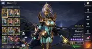 Global 500xx | 785k Power| 10 Legendary(Hatssut, Valkyra, Crach, Shamir etc) + 40 Epic Max Level| Check SS (WOR701)