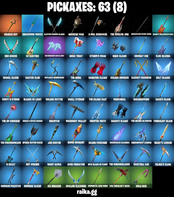 30 skins | Immortal Form | Zeus | Magmatic Poseidon | Santa Dogg | Slayer Juice WRLD | Kintsugi Daigo | A3224