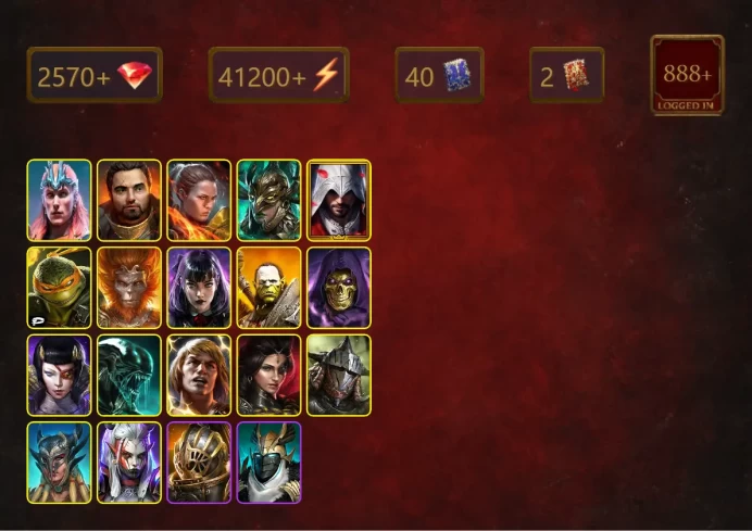 [STARTER]He-Man+Lady Kimi+Loki+Konstantin the Dayborn+Ronda+Leminisi the Gold-Wing+Ezio Auditore+Michelangelo+Wukong+43Epics