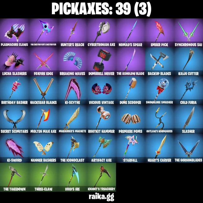 30 skins | Vivi Chroma | Subzero Cryptic | Rococo Cloak-o | Magmatic Mizuki (Cover-up Off) | On | Battle-Tested | A3259
