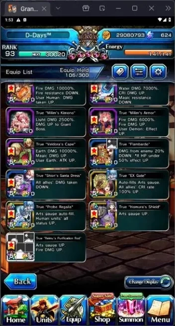 [GLOBAL] Rank 93 | 16 Ascend | Summer Miyu TW | Sayaka Miki TW | From Milim | Veldora| Detail in SS | GS285B