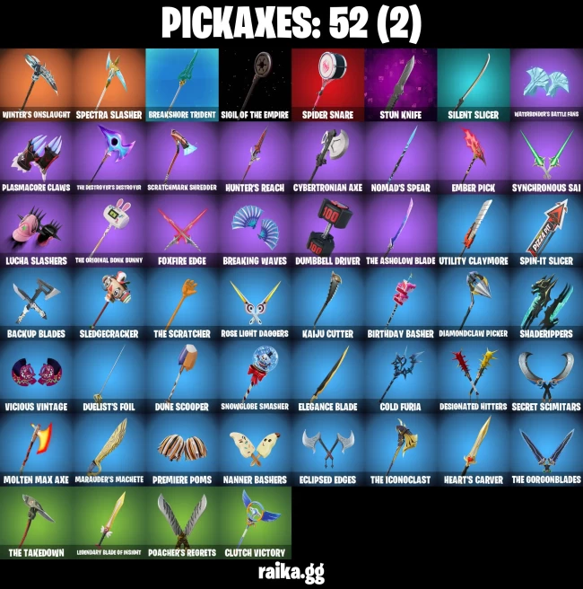 48 skins | Burning Ambition Valeria | Collector Kado Thorne | Rococo Cloak-o | Fancy Peter Griffin | A3280