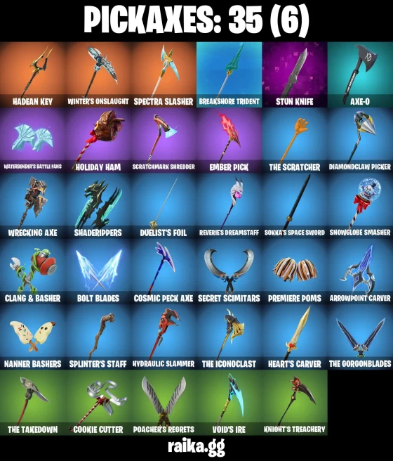 41 skins | Subzero Cryptic | Burning Ambition Valeria | Immortal Zeus | Immortal Form | Fancy Peter Griffin | A3282