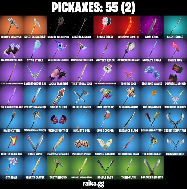 42 skins | Eren Jaeger | Peter Griffin | Burning Ambition Valeria | Collector Kado Thorne | Rococo Cloak-o | A3283