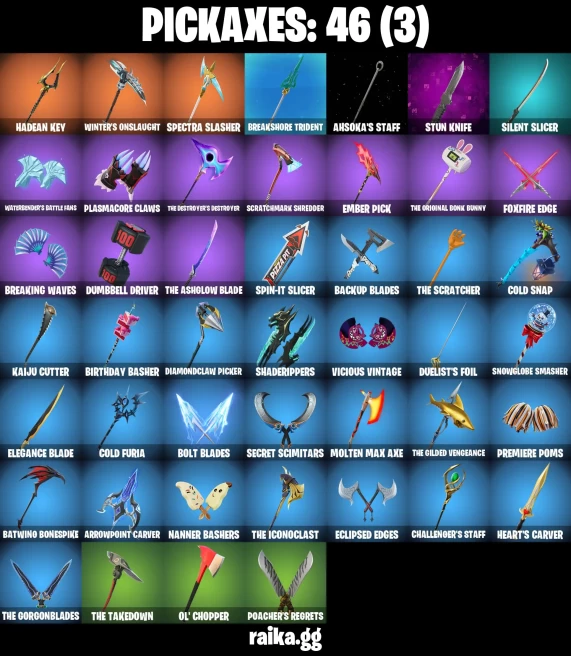 41 skins | Burning Ambition Valeria | Collector Kado Thorne | Rococo Cloak-o | Immortal Form | Fancy Peter Griffin | A3290