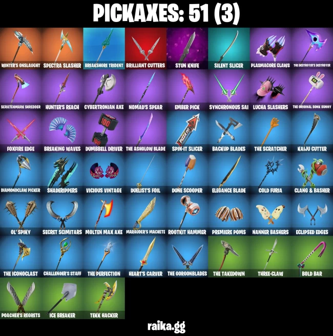 45 skins | Joltara | Burning Ambition Valeria | Collector Kado Thorne | Fancy Peter Griffin | Harbinger Armor Omegarok | A3297