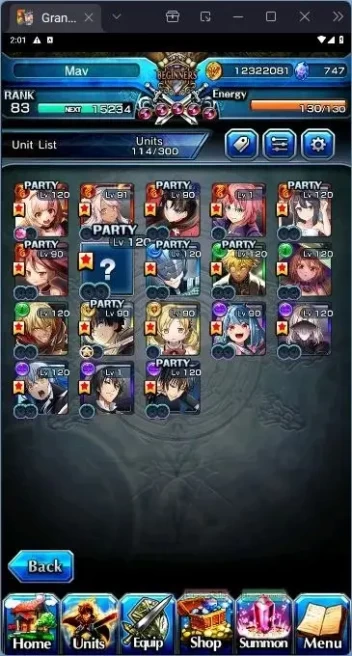 [GLOBAL] Rank 83 | 18 Ascend | Houka Inumuta TW | Summer Miyu | WH Fen | Demon Lord Rimuru | Detail in SS | GS286B