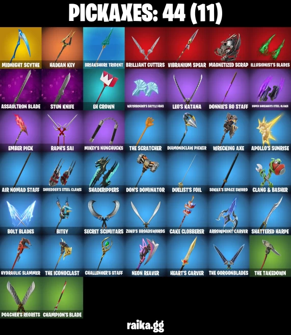 46 skins | Burning Ambition Valeria | Immortal Zeus | Immortal Form | Fancy Peter Griffin | Dark Bomber | A3313