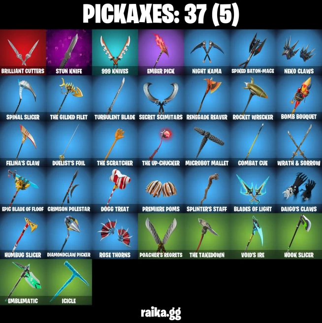 36 skins | Fancy Peter Griffin | Burning Ambition Valeria | Dark Bomber | Solid Snake | Slayer Juice WRLD | Santa Dogg | A3346