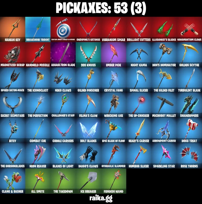 46 skins | Spider-Man (No Way Home) | Immortal Form | Zeus | Magmatic Poseidon | Magneto | Black Panther (Shuri) | A3360