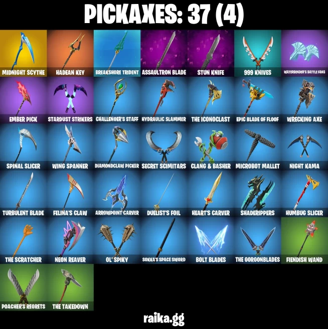 29 skins | Immortal Zeus | Immortal Form | Fancy Peter Griffin | Burning Ambition Valeria | Backlash | Galaxy Scout | A3427