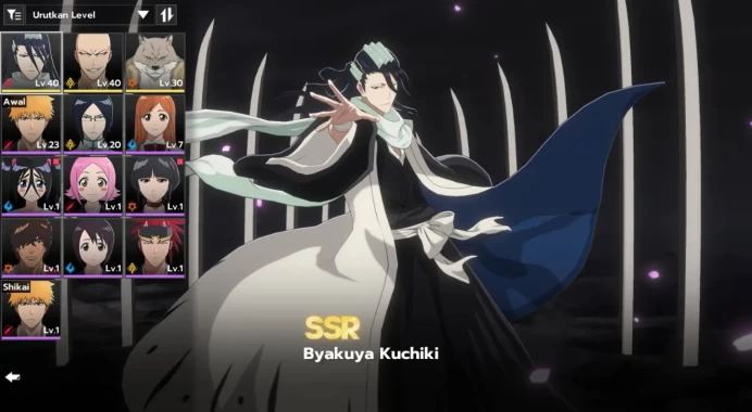 Nuverse SEA|Lv 21|3 SSR (Byakuya,Ikkaku,Sajin) + 10 SR (Nemu,Ururu,Momo,Etc)|Google|CheckSS|Take Gmail|(BSR879)