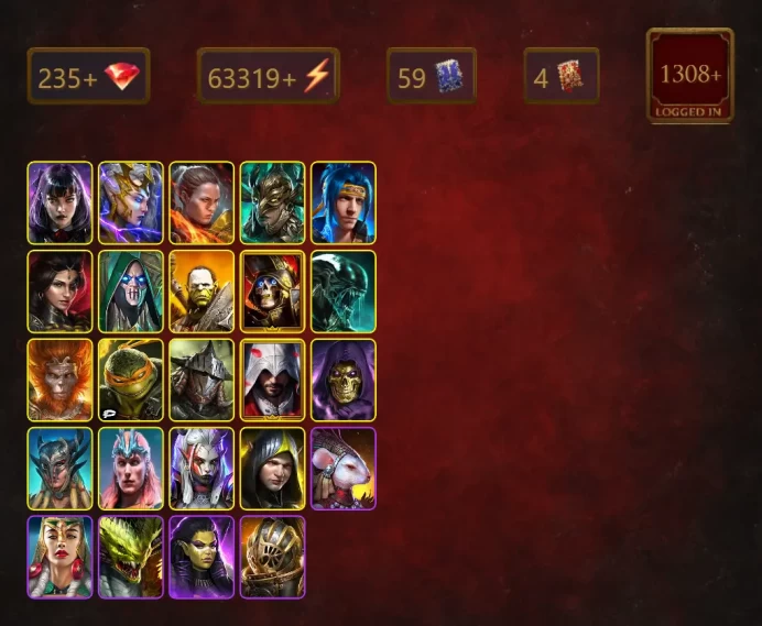 [STARTER]Bad-el-Kazar+Ninja+Alice+Deliana+Ronda+Leminisi the Gold-Wing+Adelyn+Artak+Deathknight+Xenomorph+Wukong+65Epics