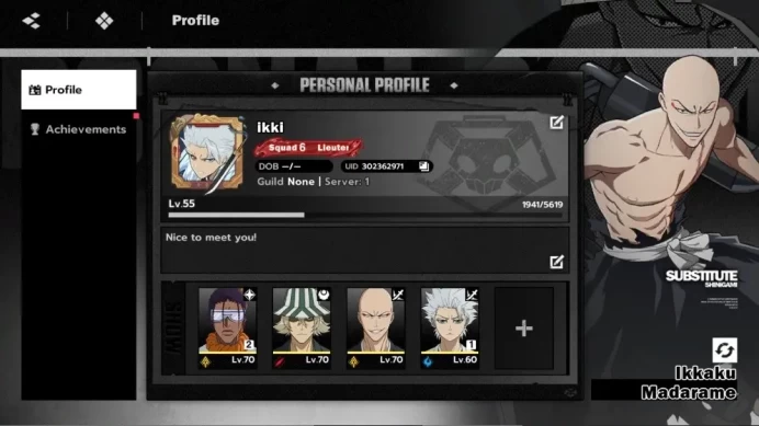 Nuverse SEA|4 SSR(Toshiro Sign,Urahara Sign,Ikkaku Sign,Tosen Sign)10 SR(Rukia, Yachiru, Uryu, etc)Google|BSR876