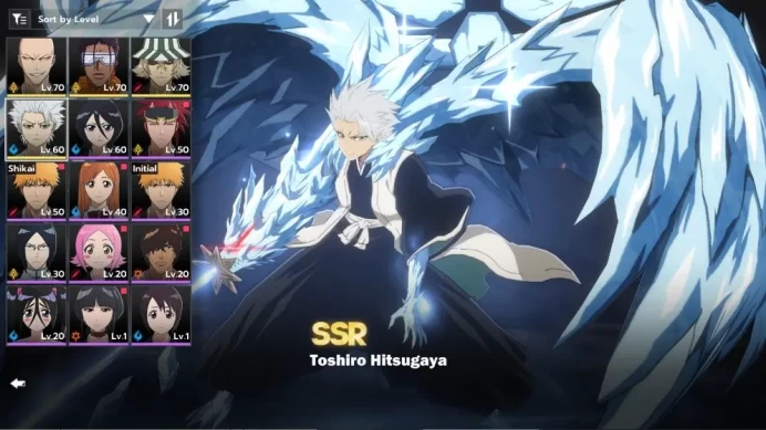 Nuverse SEA|4 SSR(Toshiro Sign,Urahara Sign,Ikkaku Sign,Tosen Sign)10 SR(Rukia, Yachiru, Uryu, etc)Google|BSR876