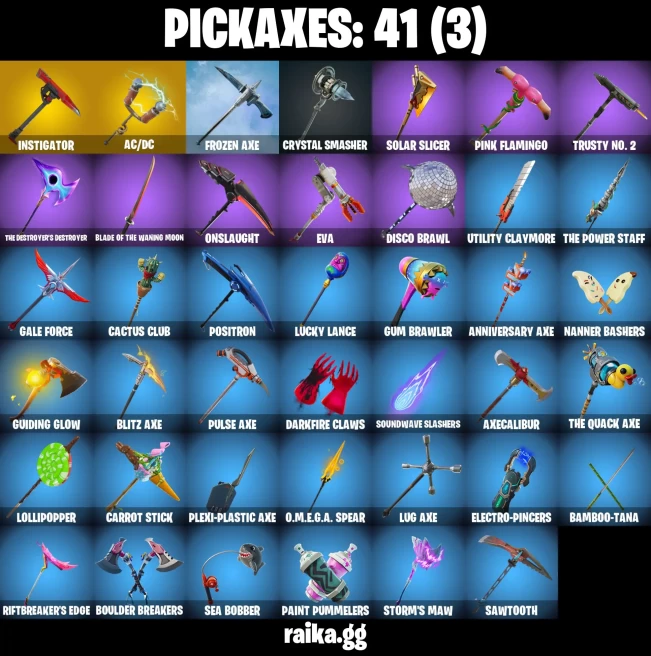 31 skins | Black Knight | Sparkle Specialist | The Reaper | Royale Knight | Blue Squire | Take The L | Floss | A3483