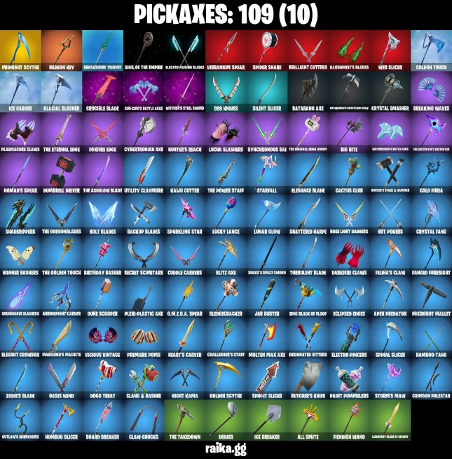 72 skins | Mizuki | Spider-Man Zero | The Ageless Champion | On | Immortal Zeus | Battle-Tested | Collector Kado Thorne | A3575