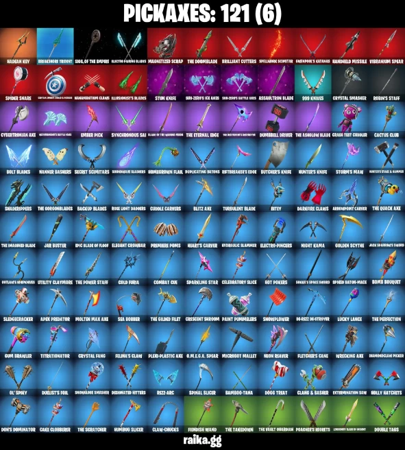 73 skins | Renegade Raider | Fancy Peter Griffin | Burning Ambition Valeria | Immortal Form | Zeus | Magmatic Poseidon | A3577