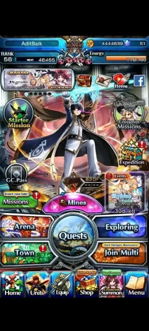 Global|Rank 56|14 Ascend+3 TW[Inumuta,Emiya,Milim]+TW,Selia,Isliid,Chloe,Kirisame,Saber,Etc|Lpot 237|(GS2525)