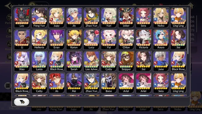 Global|4EX7(JuriTC3,MeliaTC1,Rosie,Gelidus)30TC6(SJW,Teo,Kyle,LuBu,Freyja,Biscuit,Reginleif,Mercure,Etc)14kRuby|RA675B