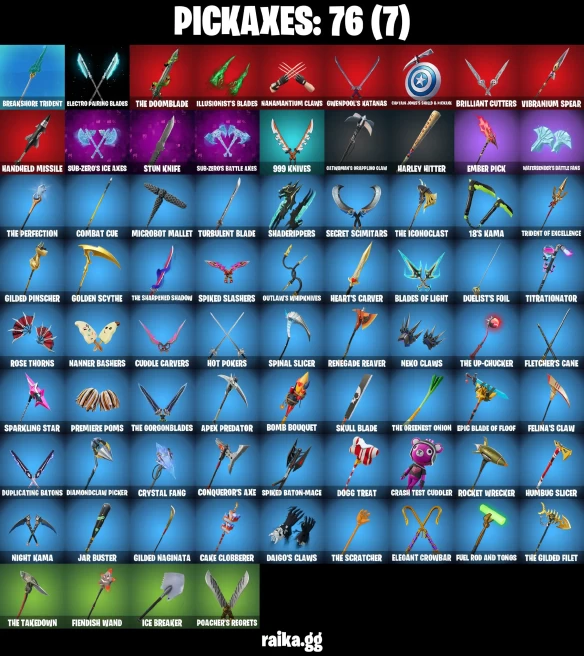 75 skins | Spider-Man (Miles Morales) | Burning Ambition Valeria | Fancy Peter Griffin | Poseidon | A3816