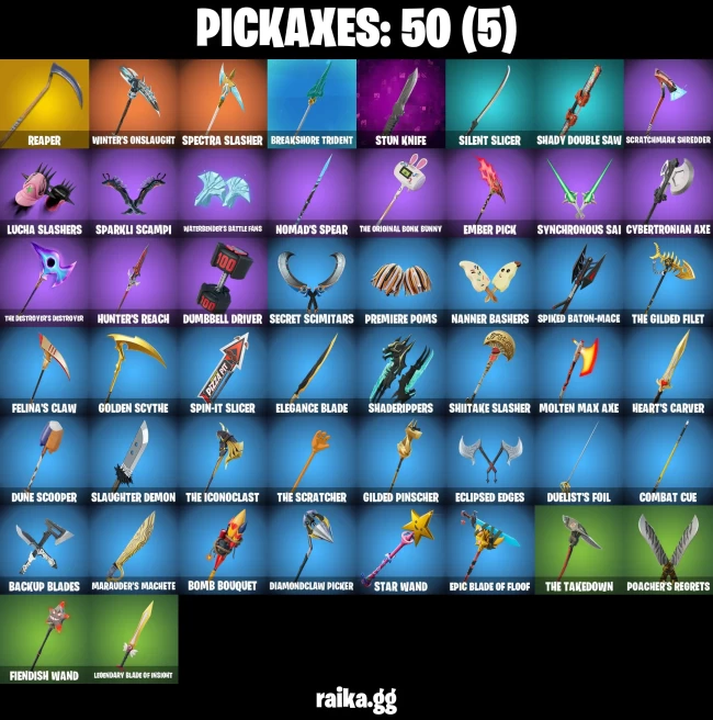 50 skins | Battle-Tested | Knight's Helm | Burning Ambition Valeria | Fancy Peter Griffin | Harbinger Armor Omegarok | A4000
