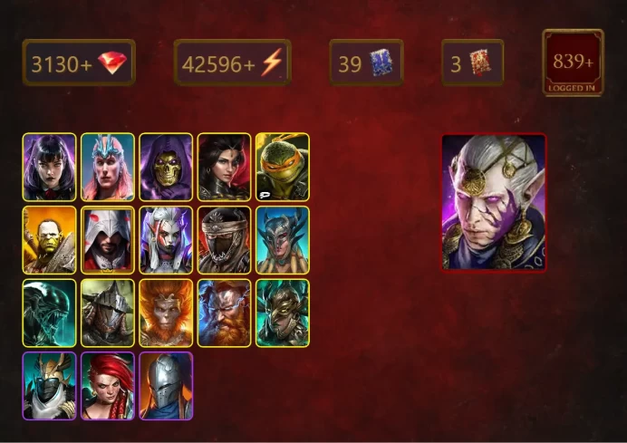 [STARTER]Starsage Galathir+Thor+Alice+Loki+Skeletor+Adelyn+Michelangelo+Artak+Ezio Auditore+Visix+Arashi the Riptide+46Epics