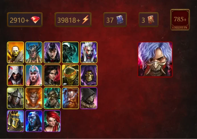 [STARTER]Toshiro+Thor+Artak+Scyl+Alice+Xenomorph+Visix+Ezio Auditore+Loki+Adelyn+Michelangelo+Skeletor+Rathalos+Wukong+41Epics