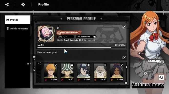 Nuverse SEA|5 SSR (Kisuke Urahara+Sign,Ichigo Bankai+Sign,Byakuya+Sign,Sajin,Yourichi)+All Stamps +10SR|Google|Check|BSR819