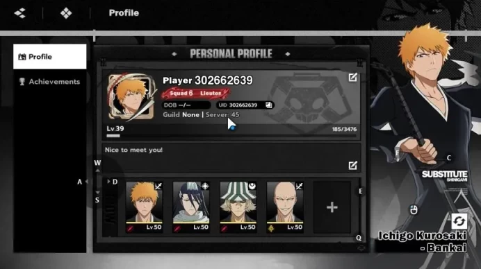 Nuverse SEA|4 SSR (Ichigo Bankai+Sign+Stamp,Byakuya+Sign+Stamp,Urahara+Sign+Stamp,Madarame+Stamp) +9SR|Google|CheckSS|BSR805