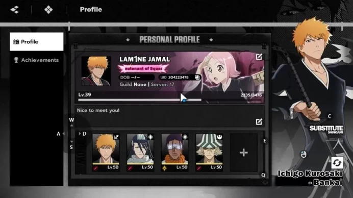 Nuverse SEA|4 SSR (Ichigo Bankai+Sign+Stamp,Byakuya+Sign+Stamp,Urahara+Sign+Stamp,Tosen+Stamp) +9SR|Google|CheckSS|BSR804