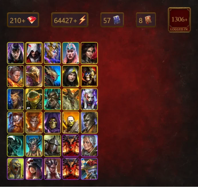 [STARTER]Wallmaster Othorion+Thor+Alice+Ezio Auditore+Deliana+Loki+Adelyn+Ronda+Raf-Matab+Elenaril+Skull Lord Var-Gall+55Epics
