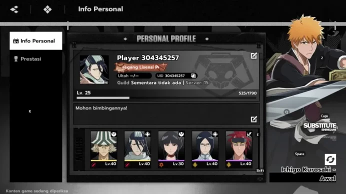 [Nuverse SEA Server] Lv 25|1.4k Orb|2 SSR (Byakuya A1,Urahara) + 10 SR (Rukia A1,Ururu A1,Ishida A2,etc)|Google|CheckSS (BSR744)