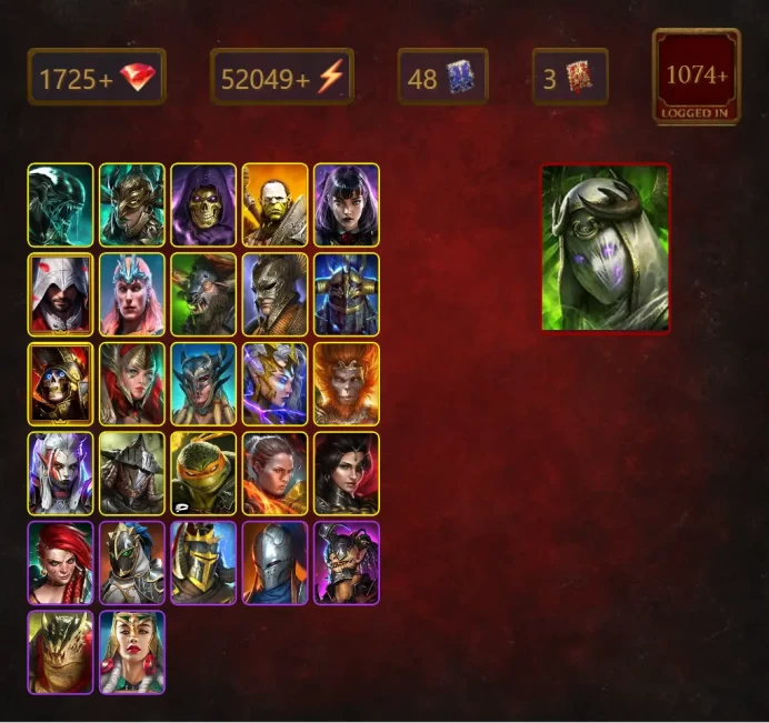 [STARTER]Wallmaster Othorion+Arbiter+Theodosia+Xenomorph+Leminisi the Gold-Wing+Skeletor+Artak+Alice+Ezio Auditore+Loki+56Epics