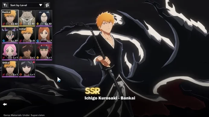 Nuverse SEA |STARTER Lv14|2 SRR(Ichigo+Sajin)8SR(Ishida,Tsumugiya,Renji,Orihime ETC)|Log Google(BSR713)