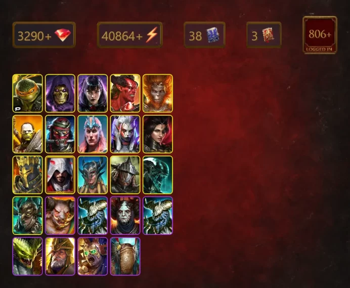 [STARTER]Onryo Ieyasu+Roshcard+Michelangelo+Skeletor+Alice+Lord Shazar+Wukong+Artak+Belz the Reckoner+Loki+Visix+Adelyn+44Epics
