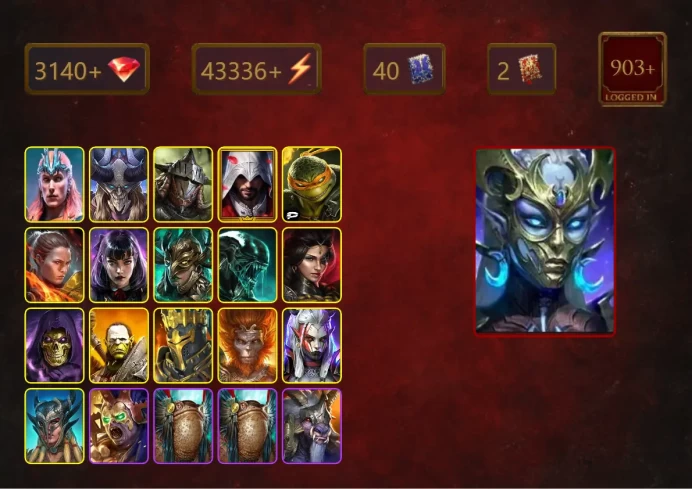 [STARTER]Prince Kymar+Roshcard+Arachoa Moonspinner+Loki+Rathalos+Ezio Auditore+Michelangelo+Ronda+Alice+45Epics