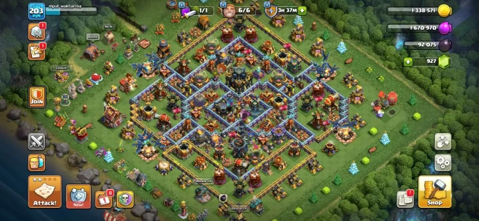 Town hall 17 Xp 203, cheap price, C6175