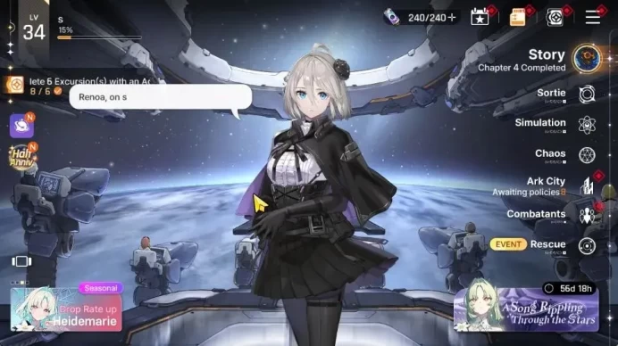 GLOBAL Lv 34|4 SSR[LukeM2,Mei Lin,Orlea,Kayron]+11 SR[MikaM2,CassiusM3,LucasM4,Etc]+8 SR Partners|Stove|Check SS(CZN1134)
