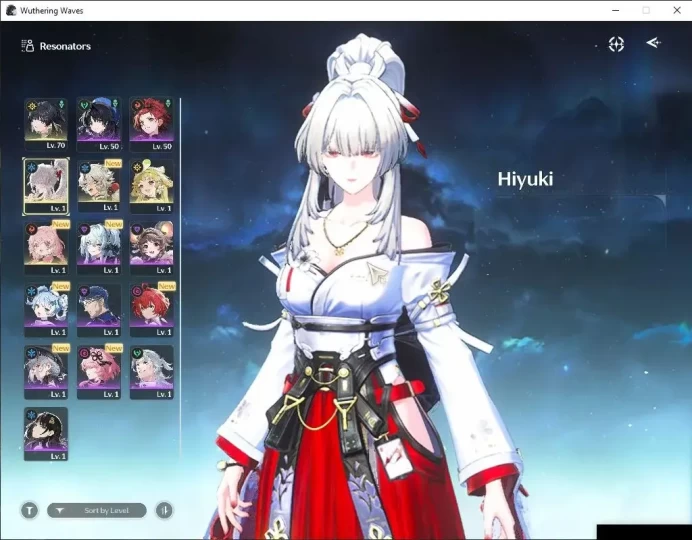 NA | UL 47 | 125 Lustrous | 1 Limited | Hiyuki R3 + Sign | Data Bank Lv 30 | MC Female | Log Kuro | Check SS(WW3276)