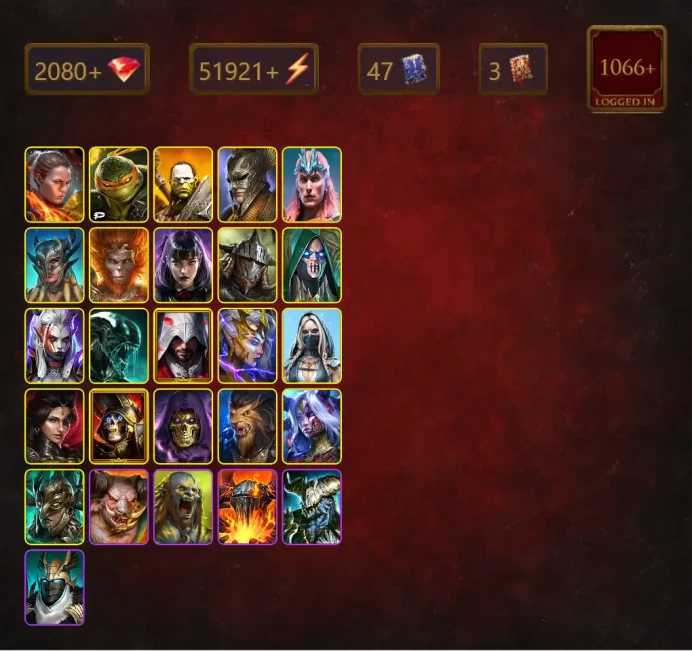 [STARTER]Wallmaster Othorion+Bad-el-Kazar+Ronda+Michelangelo+Artak+Loki+Scyl+Wukong+Alice+Rathalos+Visix+Xenomorph+46Epics