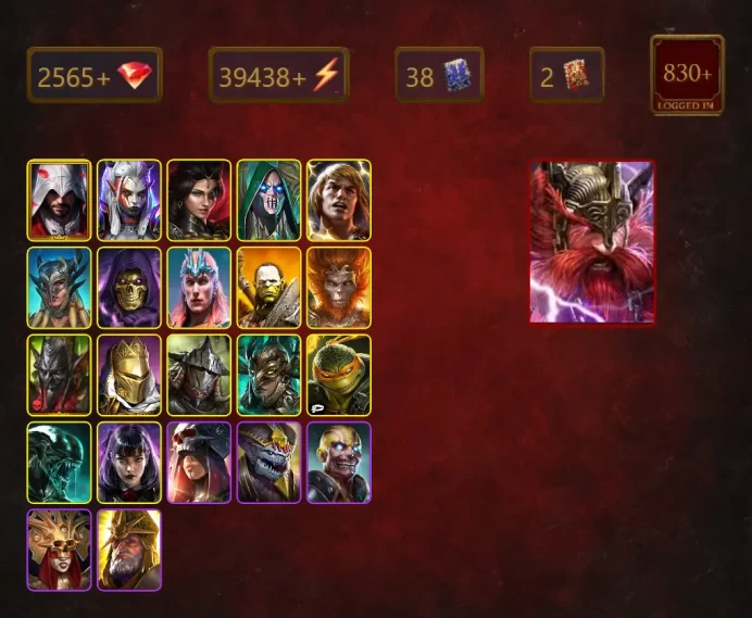 [STARTER]He-Man+Bad-el-Kazar+Frolni+Ezio Auditore+Visix+Adelyn+Scyl+Skeletor+Loki+Artak+Wukong+Nari The Lucky+Raglin+47Epics