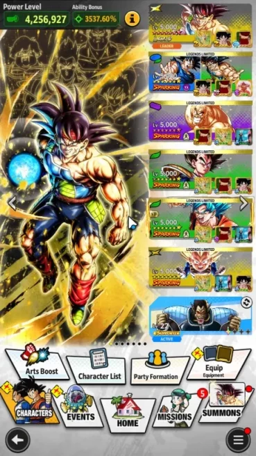 Lvl 153 | 345 M Total Power | 1 Ultra + 1 LR | Ultra SS Goku | RA377B